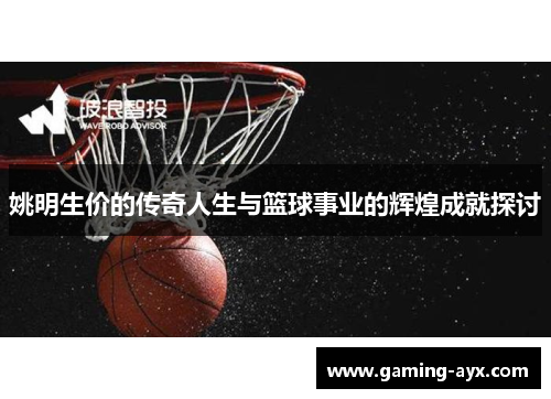 姚明生价的传奇人生与篮球事业的辉煌成就探讨