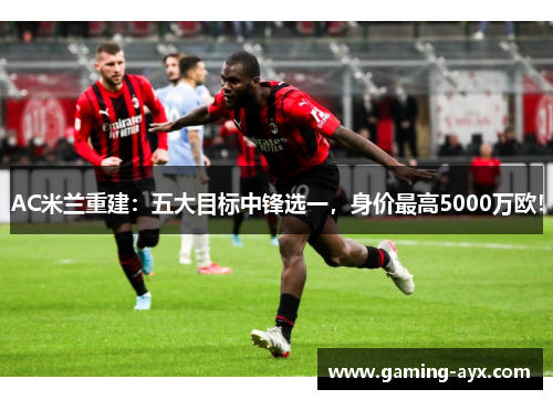 AC米兰重建：五大目标中锋选一，身价最高5000万欧！
